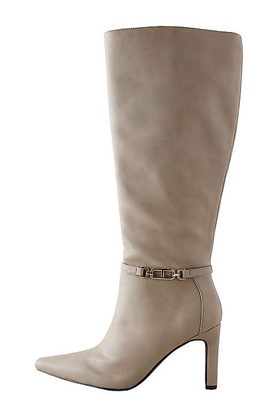 Next Forever Comfort® Kniehohe Absatzstiefel mit Besatz Stiefel (1-tlg) günstig online kaufen