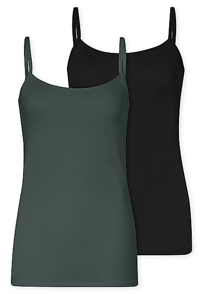 Schiesser Achseltop 2PACK Spaghettitop günstig online kaufen