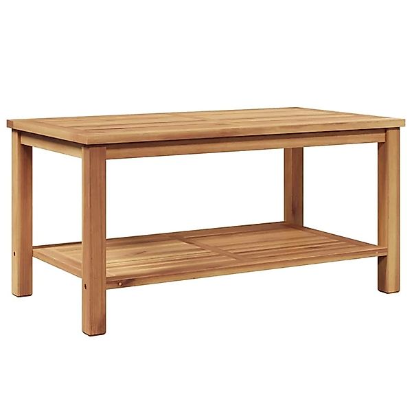 vidaXL Couchtisch Braun 90 x 50 x 45 cm Teak-Massivholz 42002309 günstig online kaufen