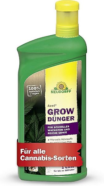 Neudorff Pflanzendünger Neudorff Azet GrowDünger 1 L, Spezialdünger Konzent günstig online kaufen