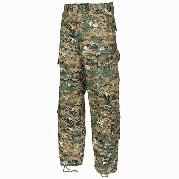 MFH Outdoorhose US Feldhose, ACU, Rip Stop, digital woodland L günstig online kaufen