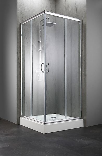 welltime Eckdusche Summer, BxT: 90x90 cm, günstig online kaufen