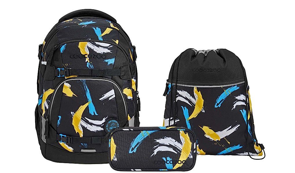 coocazoo Schulranzen Schulrucksack MATE Crazy Artnight günstig online kaufen