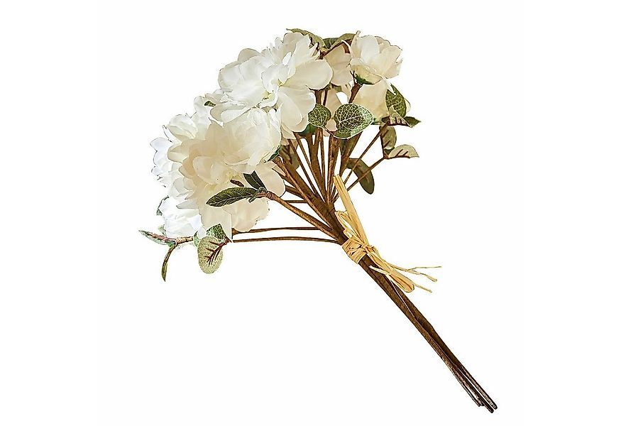 Kunstblume Deko-Blumenstrauß Quérisse creme/grün, Mirabeau, Höhe 35.0 cm günstig online kaufen