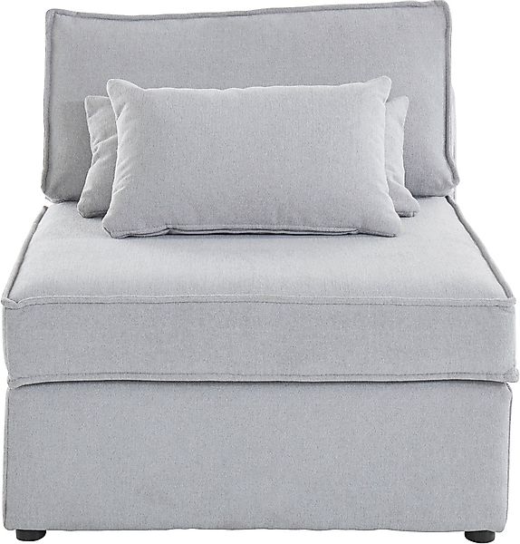 RAUM.ID Sofa-Mittelelement "Florid", als Teil eines Modulsofas, fester Sitz günstig online kaufen