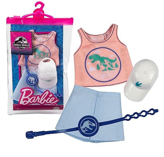 Barbie Puppenkleidung T-Rex Run Barbie Jurassic World Mattel Mode Puppen-Kl günstig online kaufen