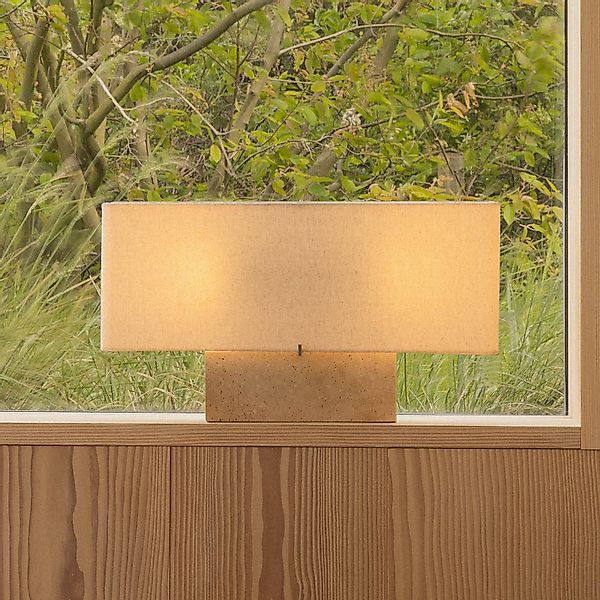 Audo Tischlampe Nonna, travertin-/sandfarben, Höhe 30 cm günstig online kaufen