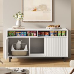 MODFU Sideboard Haustierpflege-Schrank für Katzen (Haustier-Schrank/TV-Schr günstig online kaufen