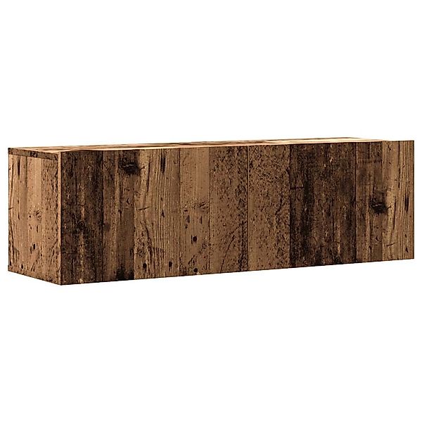 vidaXL TV-Wandschrank Altholz-Optik 100x30x30 cm Holzwerkstoff 856018 günstig online kaufen