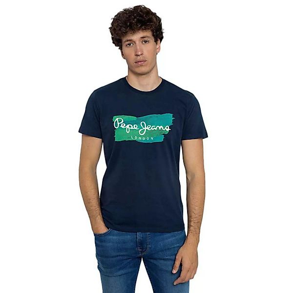 Pepe Jeans Aitor Kurzärmeliges T-shirt XL Admiral günstig online kaufen
