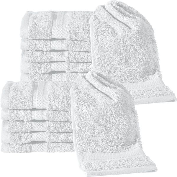 REDBEST Gästehandtuch Gästetuch "Chicago" 12er-Pack, Frottier, günstig online kaufen