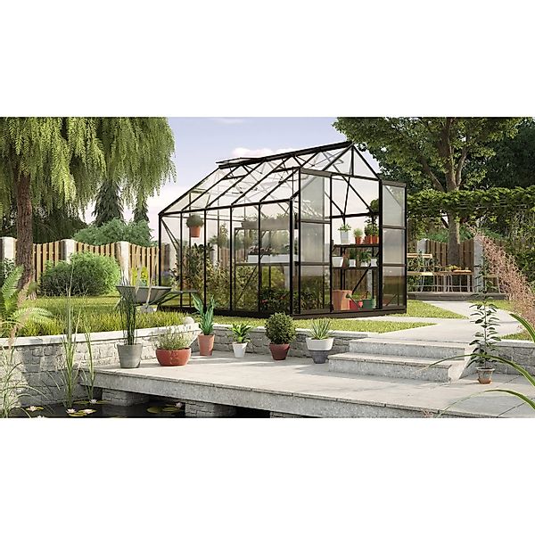 Vitavia Gewächshaus Uranus 8300 Schwarz 8,3 m² günstig online kaufen
