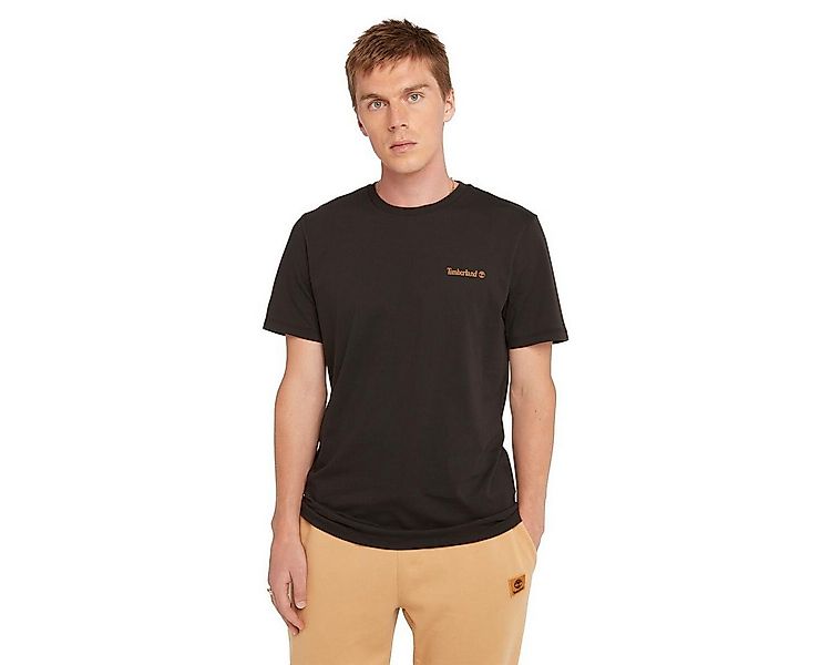 Timberland T-Shirt Small Linear Logo Print Tee günstig online kaufen