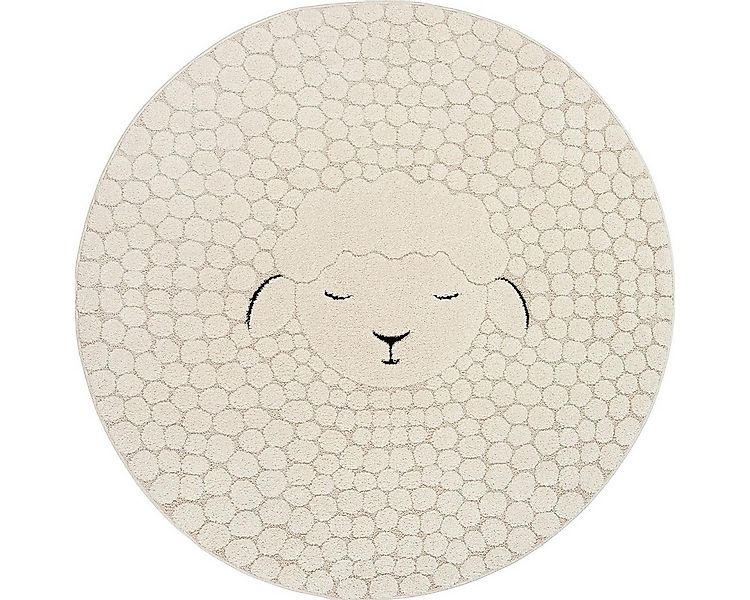 the carpet Teppich Elisa Kids, rund, Höhe: 12 mm, Kids Kinderzimmer Teppich günstig online kaufen