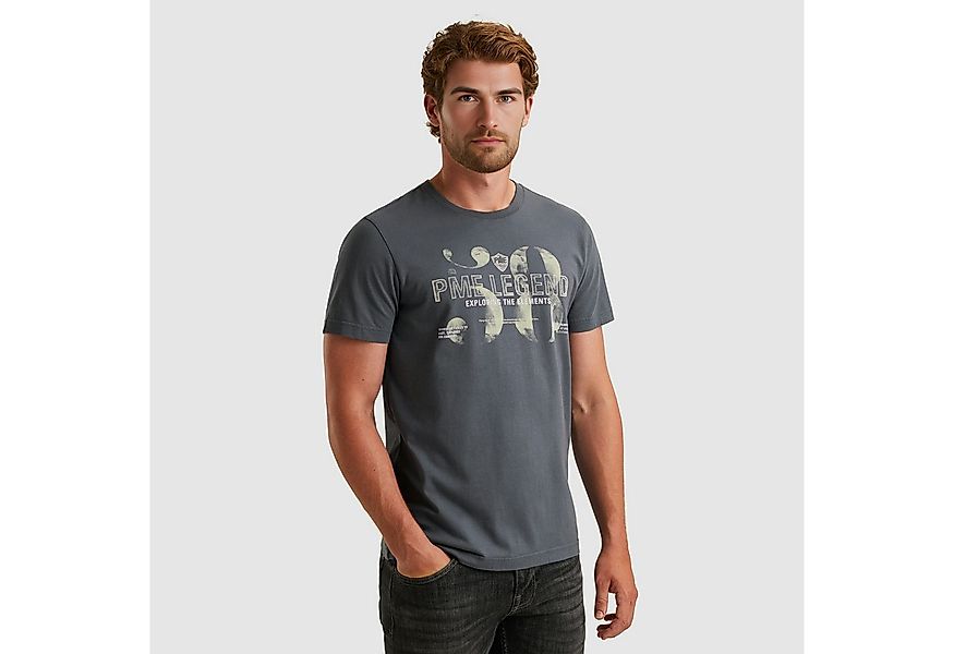 PME LEGEND T-Shirt mit Logo-Print günstig online kaufen