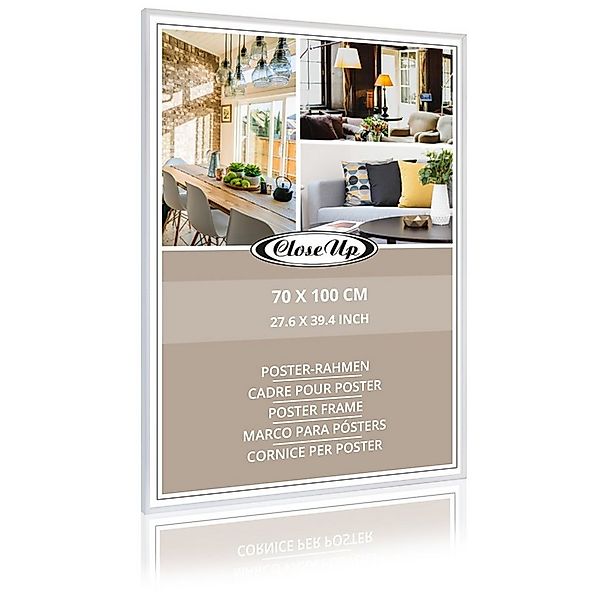 Close Up Bilderrahmen Posterrahmen 70 x 100 cm weiß günstig online kaufen