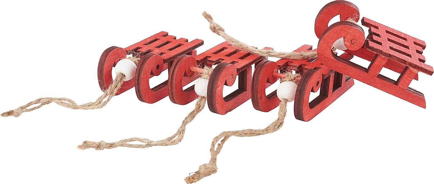 VBS Dekofigur Mini-Schlitten (4 St), aus günstig online kaufen