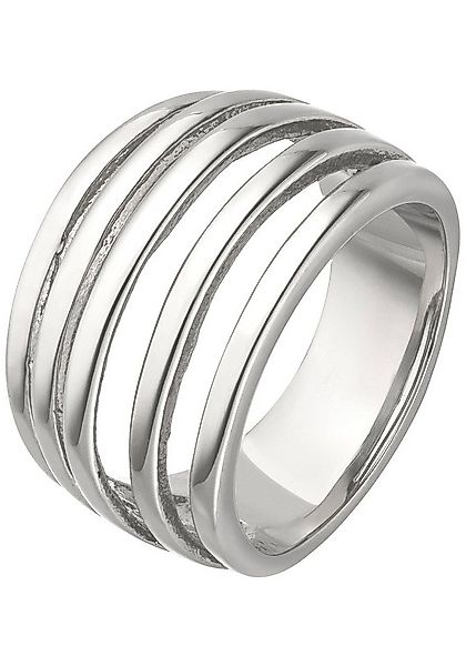 JOBO Fingerring breit, Edelstahl günstig online kaufen