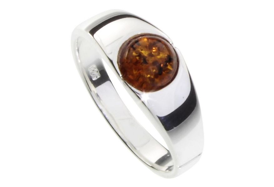 OSTSEE-SCHMUCK Silberring - Sina - Silber 925/000 - Bernstein (1-tlg) günstig online kaufen