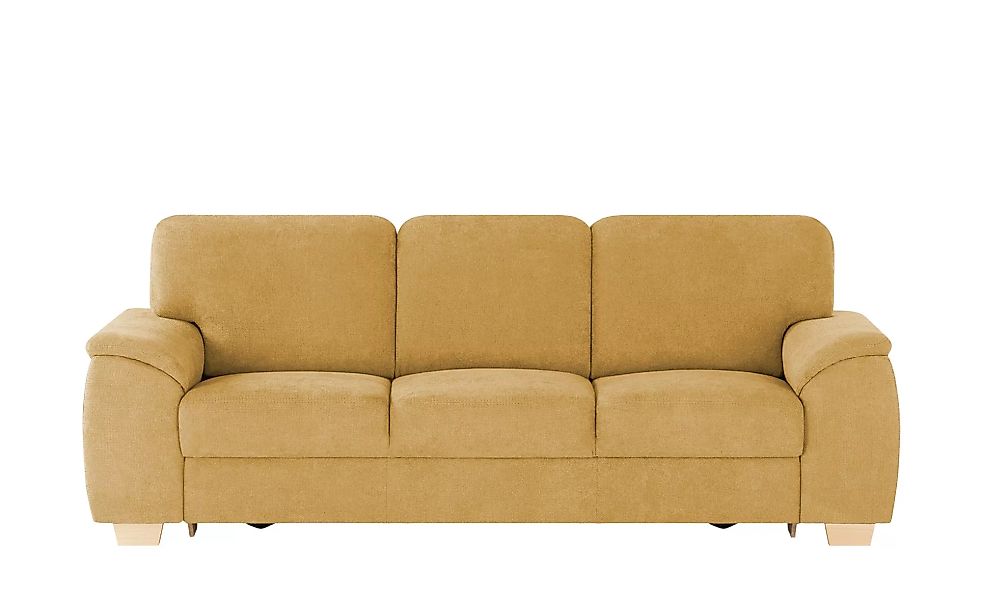 smart Sofa  Valencia - gelb - 240 cm - 90 cm - 93 cm - Polstermöbel > Sofas günstig online kaufen
