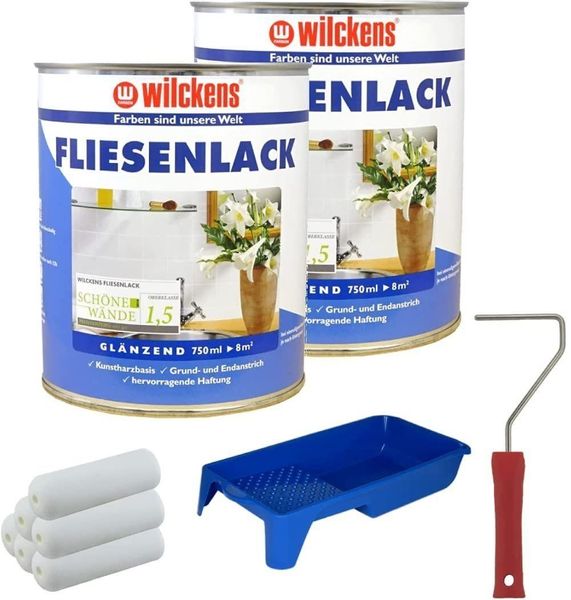 Wilckens Farben Fliesenlack 2 Dosen FLIESENLACK günstig online kaufen