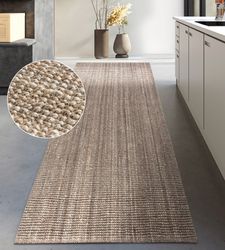 my home Teppich "Avot Juteteppich" rechteckig 10 mm Höhe 100% Jutefaser, Lä günstig online kaufen