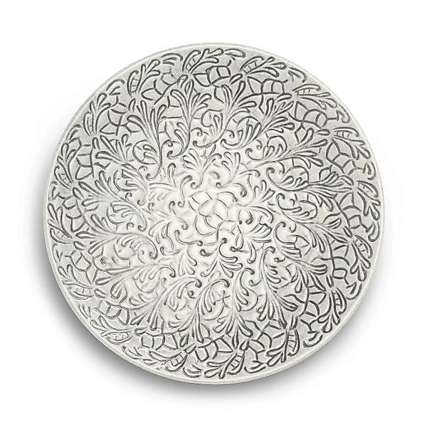 Lace Teller 20cm Grau günstig online kaufen
