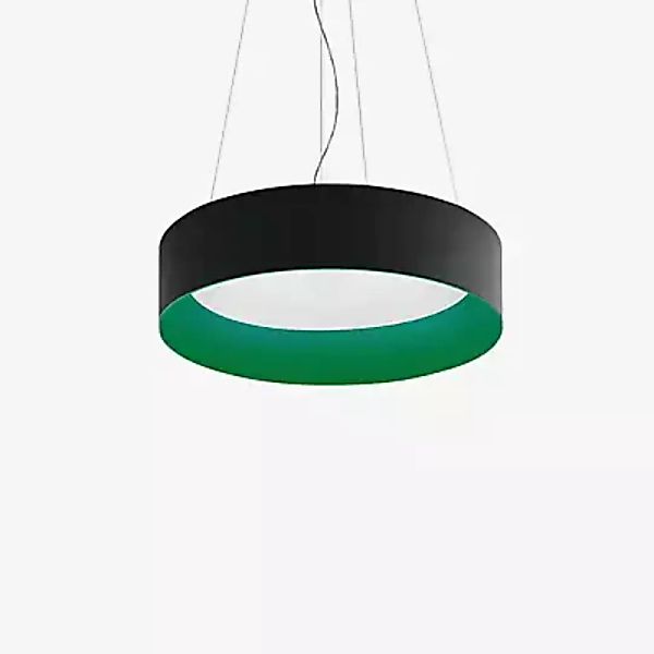 Artemide Tagora Pendelleuchte LED, schwarz/grün - ø97 cm günstig online kaufen