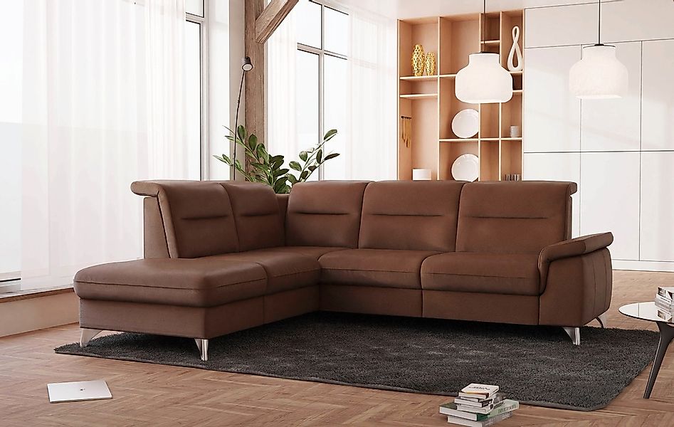 sit&more Ecksofa "Astoria L-Form", wahlweise mit motorischer Relaxfunktion günstig online kaufen