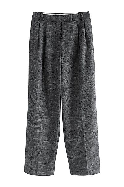 Next Bundfaltenhose Kreuzschraffur-Hose mit Bundfalten, Kurzgröße günstig online kaufen