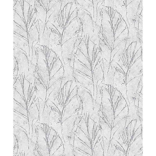 Erismann Vliestapete Fall 10,05 m x 0,53 m Grau günstig online kaufen