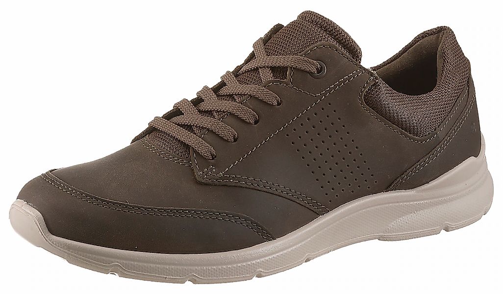 Ecco Sneaker "IRVING" mit weißer Laufsohle, Freizeitschuh, Halbschuh, Schnü günstig online kaufen