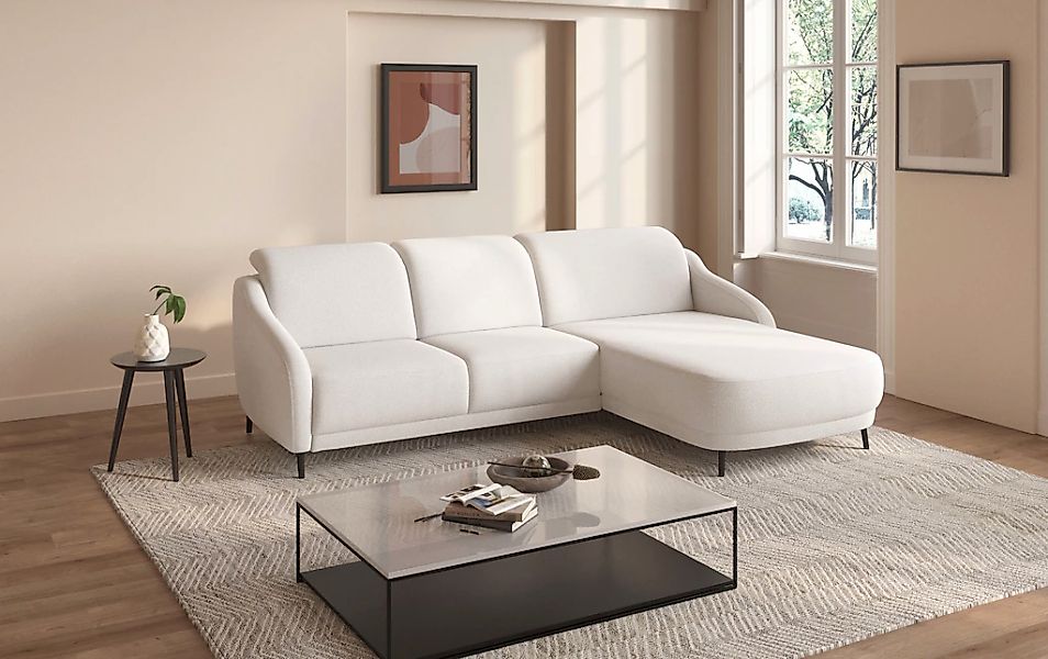 sit&more "Blues L-Form" wahlweise mit Klapptisch und USB günstig online kaufen