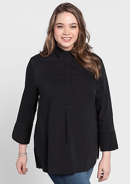 Sheego Klassische Bluse Tunika günstig online kaufen