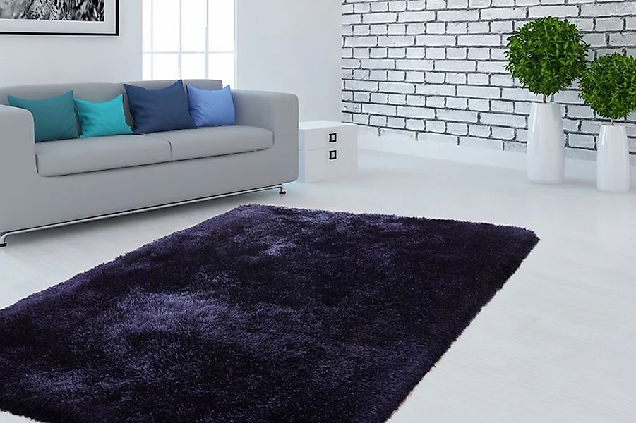 Kayoom Hochflor-Teppich "Cosy" rechteckig 80 mm Höhe Besonders weiche Micro günstig online kaufen