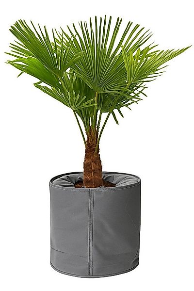 sesua Winterschutzhaube Thermo-Topfschutz Pflanzschutz Frostschutz grau günstig online kaufen