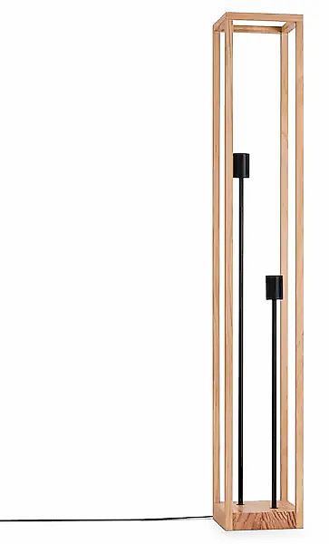 Paco Home Stehlampe »BJÖRN«, 2 flammig, Leuchtmittel E27   ohne Leuchtmitte günstig online kaufen