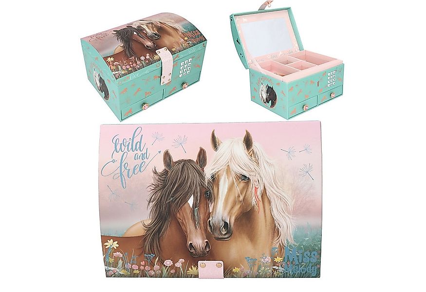 Depesche Schmuckkasten DEPESCHE Miss Melody Schmuckkästchen Pferde mit Code günstig online kaufen