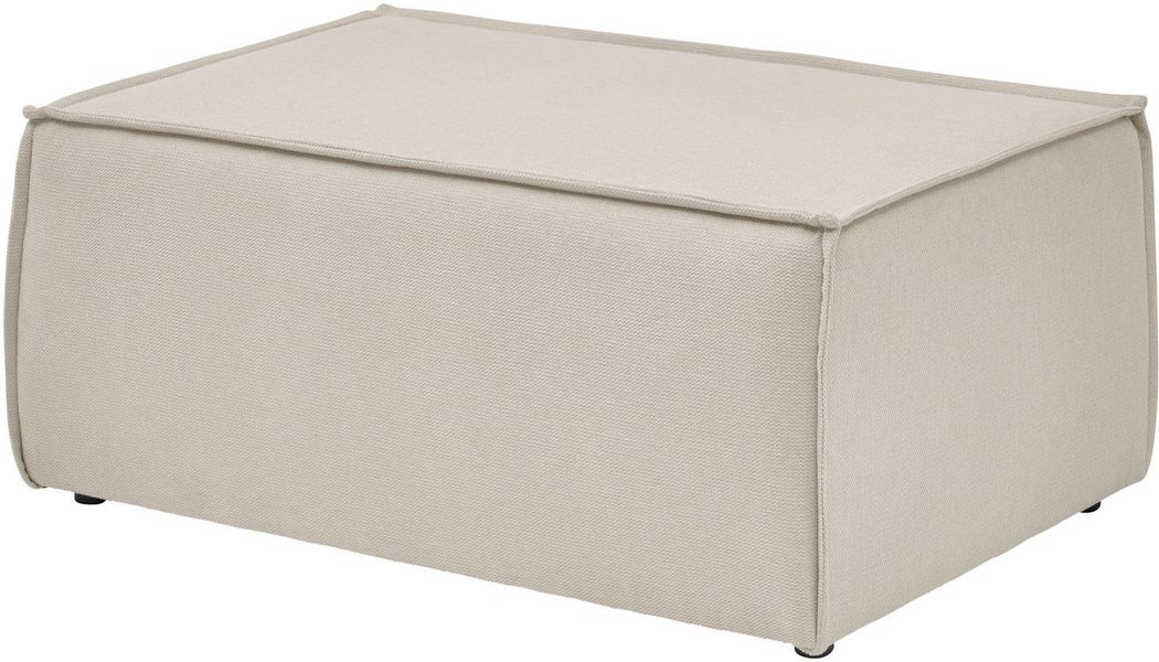 andas Hocker "FINNLEY, Polsterhocker in Bouclé, Struktur fein u. Mega Cord günstig online kaufen