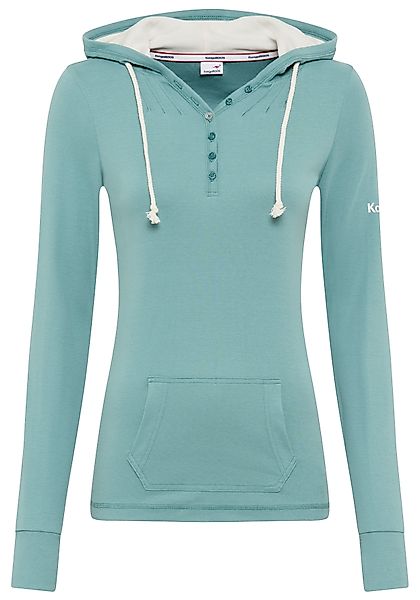 KangaROOS Kapuzenshirt Langarm mit Daumenlöchern, figurbetonter günstig online kaufen