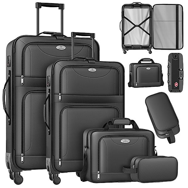 KESSER Kofferset, 4 Rollen, (4 tlg., günstig online kaufen