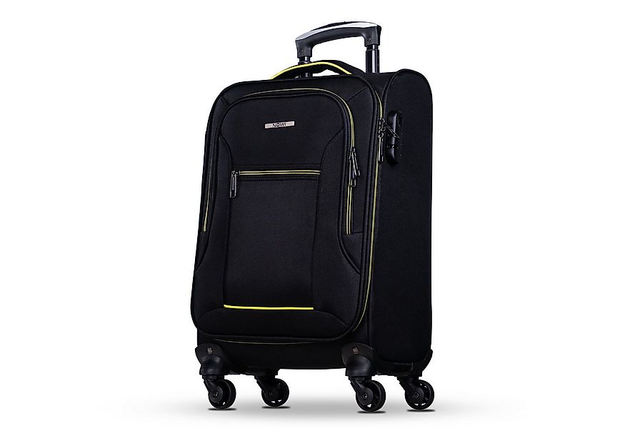 NOWI Trolley Weichschalenkoffer mit Rollen & Zahlenschloss – leicht & robus günstig online kaufen