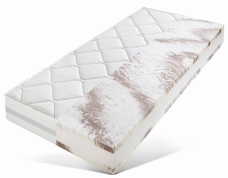 Breckle Taschenfederkernmatratze "Gelschaum Komfort TFK" 24 cm hoch Raumgew günstig online kaufen