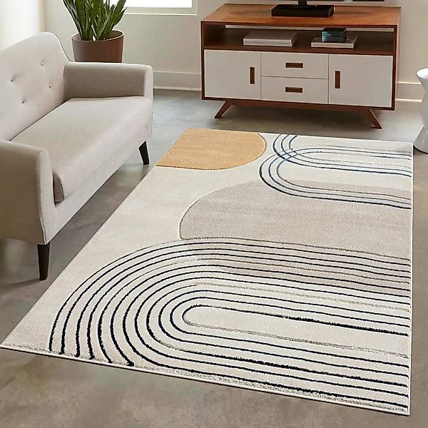 Carpet City Teppich »BONITO 7157«, rechteckig, 11 mm Höhe, Läufer, Flachflo günstig online kaufen