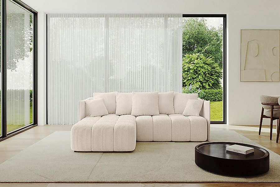ALTDECOR Ecksofa LONLI-L, Couch mit Schlaffunktion, günstig online kaufen