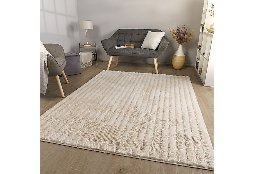 TT Home Teppich, Rechteckig, Höhe: 27 mm, Wohnzimmer Teppich Langflor Wohnz günstig online kaufen