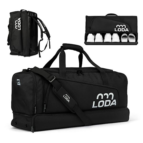 LODA sports Sporttasche - Rucksackfunktion, Schuh-, günstig online kaufen