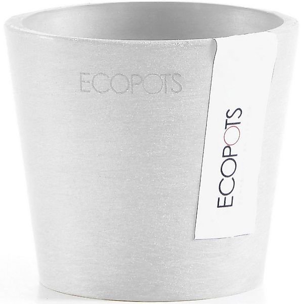 ECOPOTS Blumentopf Amsterdam Mini 8 Weiß, für den Innenbereich günstig online kaufen