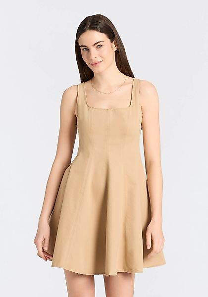 HUGO Blue Minikleid "Kademe" mit ausgestelltem Rockteil günstig online kaufen