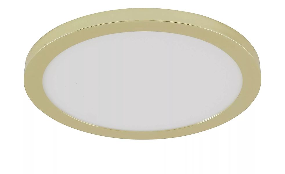 KHG LED Deckenleuchte, 1-flammig - gold - 4,5 cm - Sconto günstig online kaufen